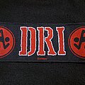 Dirty Rotten Imbeciles - Patch - Dirty Rotten Imbeciles D.R.I. logo strip patch