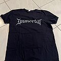 Immortal - TShirt or Longsleeve - IMMORTAL logo T-shirt
