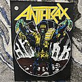 Anthrax - Patch - Anthrax Judge Dredd battle jacket back patch