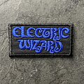 Electric Wizard - Patch - Electric wizard embroidered patch blue