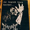 Mayhem - Patch - Mayhem- "The Legend Lives Forever" back patch