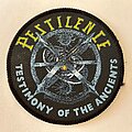 Pestilence - Patch - Pestilence - Testimony of the Ancients Patch Blue Grape