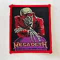 Megadeth - Patch - Megadeth - Peace Sells Red Border Patch