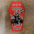 Lemmy Kilmister - Patch - Lemmy Kilmister LEMMY forever coffin patch 199 red border . limited to 150 copys