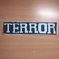 TERROR - Patch - TERROR band hand-painted logo