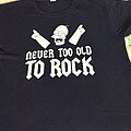 Simpsons - TShirt or Longsleeve - Simpsons - Never Too Old To Rock