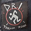 D.R.I. - Patch - D.R.I. - Thrash Zone custom hand-painted patch