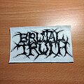 Brutal Truth - Patch - Brutal Truth hand-painted logo patch