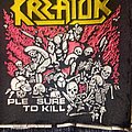 Kreator - Patch - Kreator "Pleasure To Kill" rubber patch