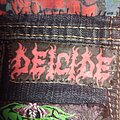 Deicide - Patch - Deicide logo printed patch