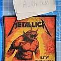 Metallica - Patch - Metallica - Jump in the Fire woven patch