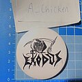 Exodus - Pin / Badge - Exodus - Die by his Hand Pin badge