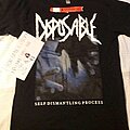 Disposable - TShirt or Longsleeve - Disposable- Self Dismantling Process t-shirt