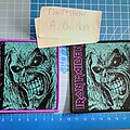 Iron Maiden - Patch - Iron Maiden - Killers neon woven patch