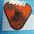 Death - Patch - Death- The Sound of Perseverance black glitter border patch
