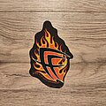 Fear Factory - Patch - Fear Factory Flame Blue Grape patch