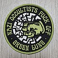 Green Lung - Patch - Green Lung "Nazi Occultists Fuck Off" patch