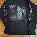 Cannibal Corpse - TShirt or Longsleeve - Cannibal Corpse Vile Monolith of Death Tour 1996 LS Shirt XL