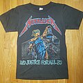 Metallica - TShirt or Longsleeve - 1989 metallica damaged justice tour shirt