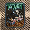 Testament - Patch - Testament - One Man's Fate