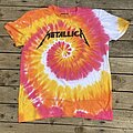 Metallica - TShirt or Longsleeve - Metallica fire tie dye T-shirt
