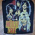 Mötley Crüe - Patch - Mötley Crüe Vintage Motley Crue Backpatch