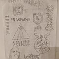 Satanic Warmaster - Other Collectable - Satanic Warmaster Random BM drawings