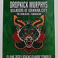 Dropkick Murphys - Other Collectable - DROPKICK MURPHYS + Villagers Of Ioannina City + The Rumjacks Tour Poster 2022