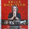 Bruce Dickinson - Other Collectable - BRUCE DICKINSON Tour Poster 2019