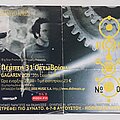 APOPTYGMA BERZERK - Other Collectable - APOPTYGMA BERZERK concert ticket stub Tour 1998