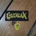 Gutalax - Patch - GUTALAX rectangular Logo patch (Yellow)