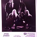 Amon Amarth - Other Collectable - Amon Amarth - Golden Hall Metal Blade Promo Photo & Press Info 1998