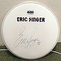 Kiss - Other Collectable - Kiss Drum head signed by Eric Singer