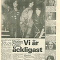 Van Halen - Other Collectable - Van Halen Newspaper article Monsters of Rock 1984 Stockholm