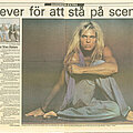 Van Halen - Other Collectable - Van Halen Newspaper article Monsters of Rock 1984 Stockholm