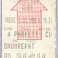 Kiss - Other Collectable - Concert ticket Kiss Stockholm 1996