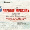 Queen - Other Collectable - Queen Concert ticket Freddie Mercury Tribute London 1992