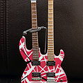 Van Halen - Other Collectable - Van Halen miniature guitar double neck