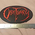 Obituary - Patch - Obituary oversized embroidered patch