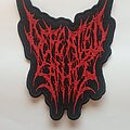Defeated Sanity - Patch - Defeated Sanity Red Embroidered Logo Patch Realityfade