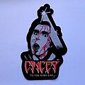 Cancer - Patch - Cancer To The Gory End Oversized Woven Lasercut