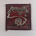Metallica - Patch - Metallica Creeping Death Red Border VTG