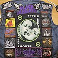 Type O Negative - Battle Jacket - Type O Negative 1st vest the back