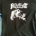 Nihilist - TShirt or Longsleeve - Black Nihilist tee