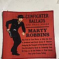 Marty Robbins - Patch - Marty Robbins Gun Fighter Ballads and Trail Songs Oversized