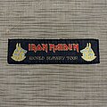 Iron Maiden - Patch - Iron Maiden - World Slavery Tour Strip Patch