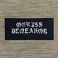 Ogrish Demeanor - Patch - Ogrish Demeanor - Printed Logo Patch