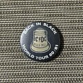 AC/DC - Pin / Badge - AC/DC - Back In Black World Tour 80/81 Pin Badge