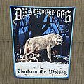 Deströyer 666 - Patch - Deströyer 666 - Unchain The Wolves Blue Border Backpatch
