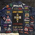 Guns N&#039; Roses - Battle Jacket - Guns N' Roses 80's Glam Metal & Power Metal Battle Jacket